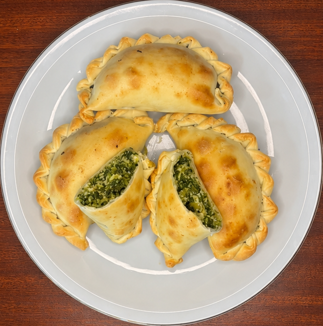 Empanadas de Espinaca y Quesos